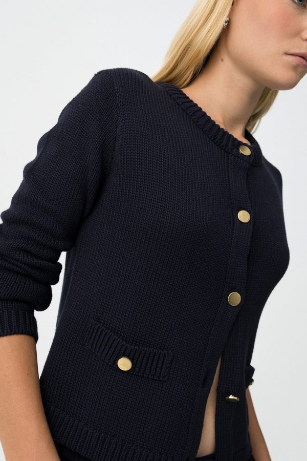 Cardigan Requiem Marino - Imagen 2