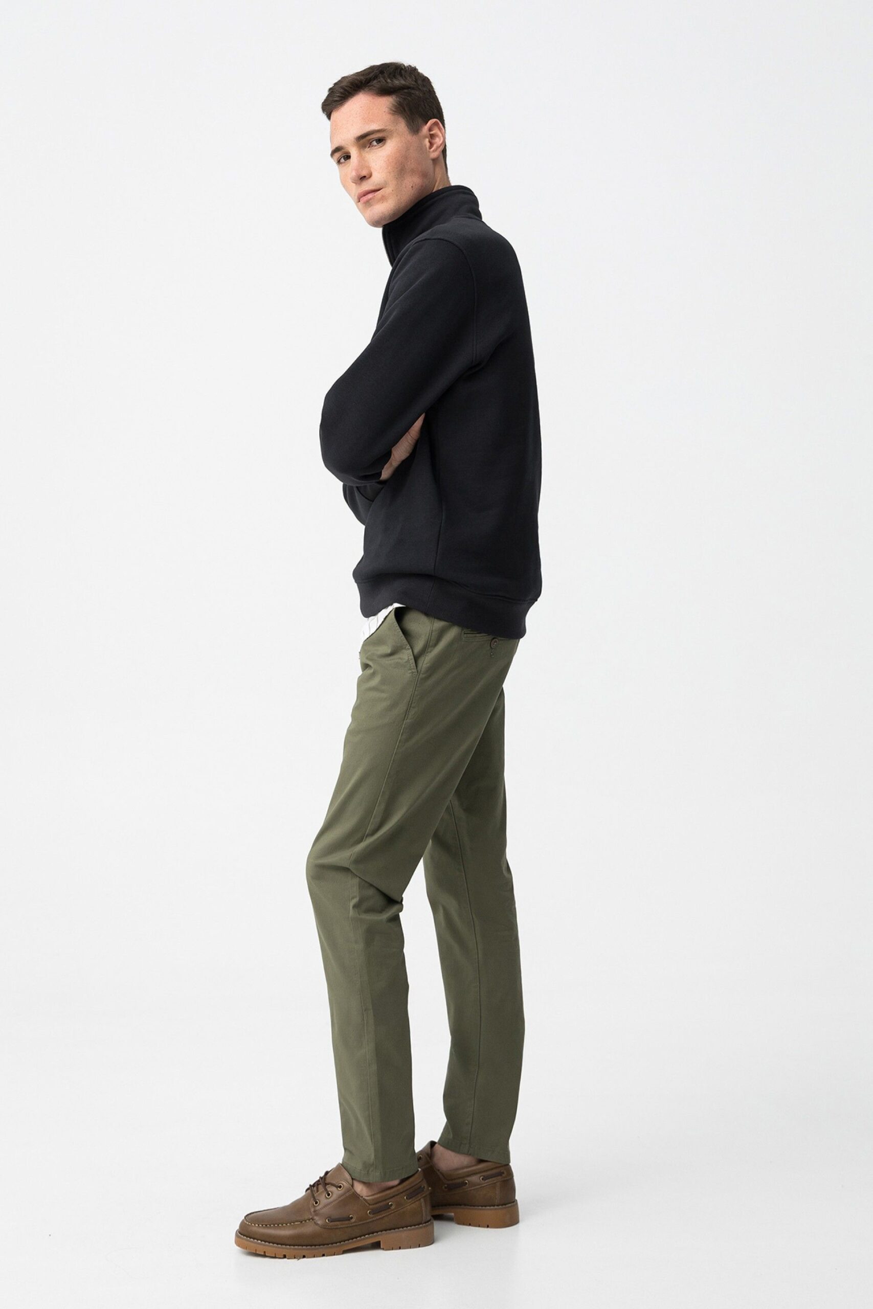 Pantalón CHINO verde - Imagen 3