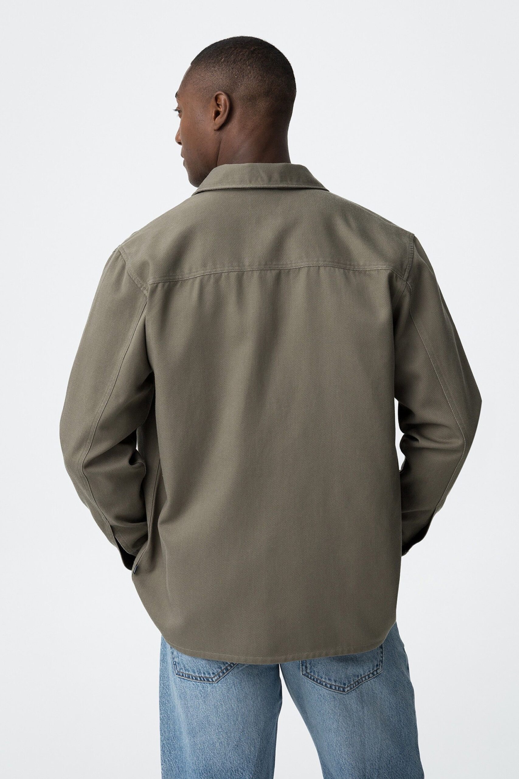 Sobrecamisa DELANO verde - Imagen 4