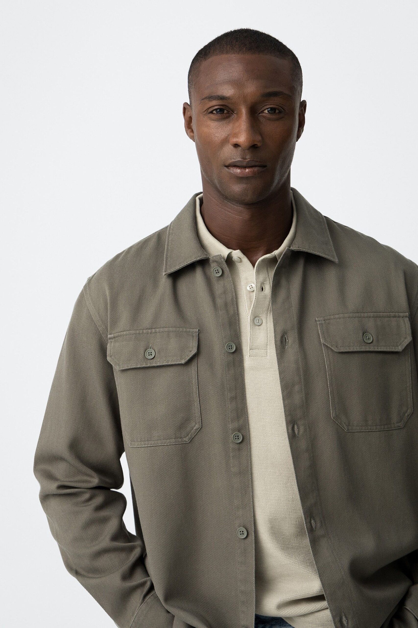 Sobrecamisa DELANO verde - Imagen 3