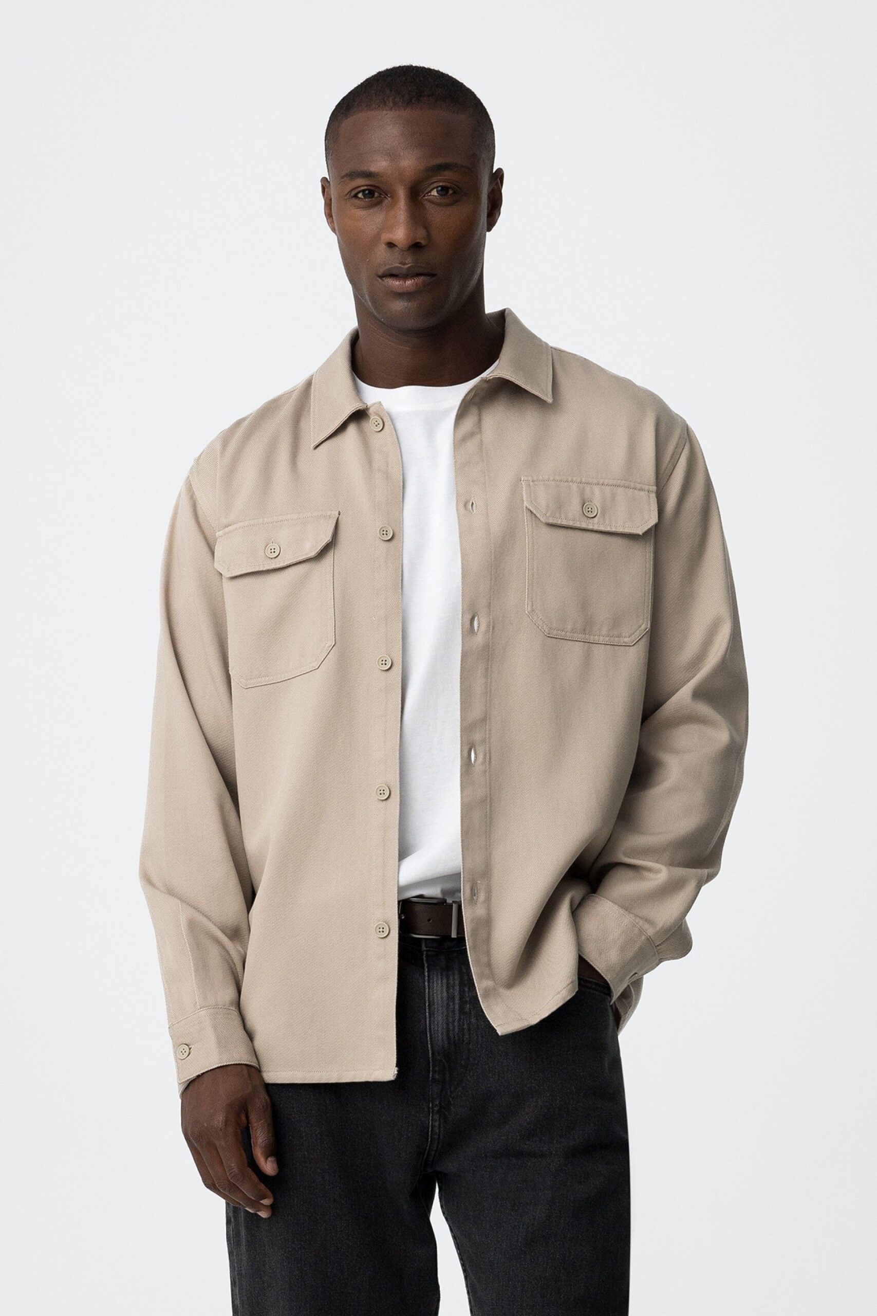 Sobrecamisa DELANO beige