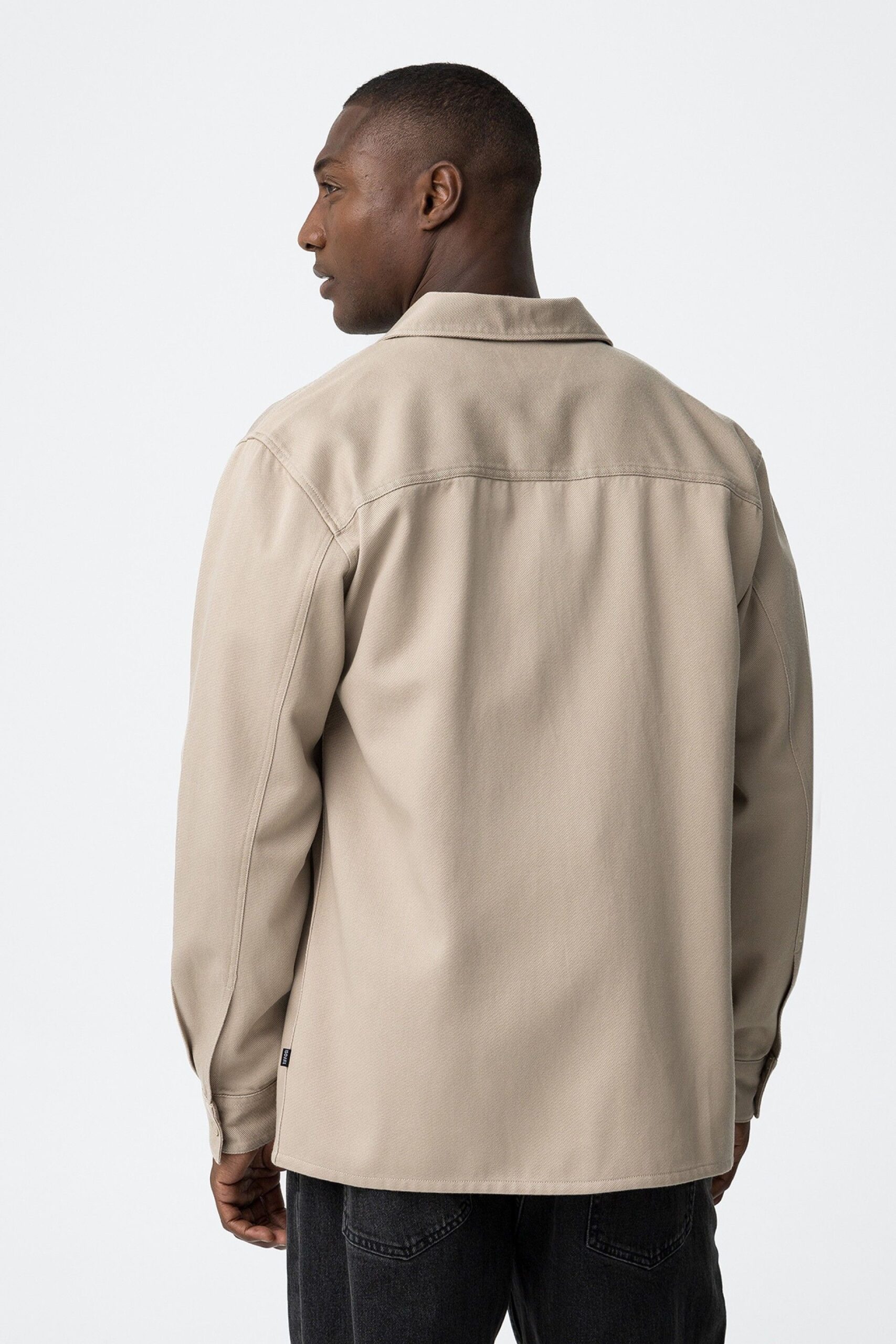 Sobrecamisa DELANO beige - Imagen 4