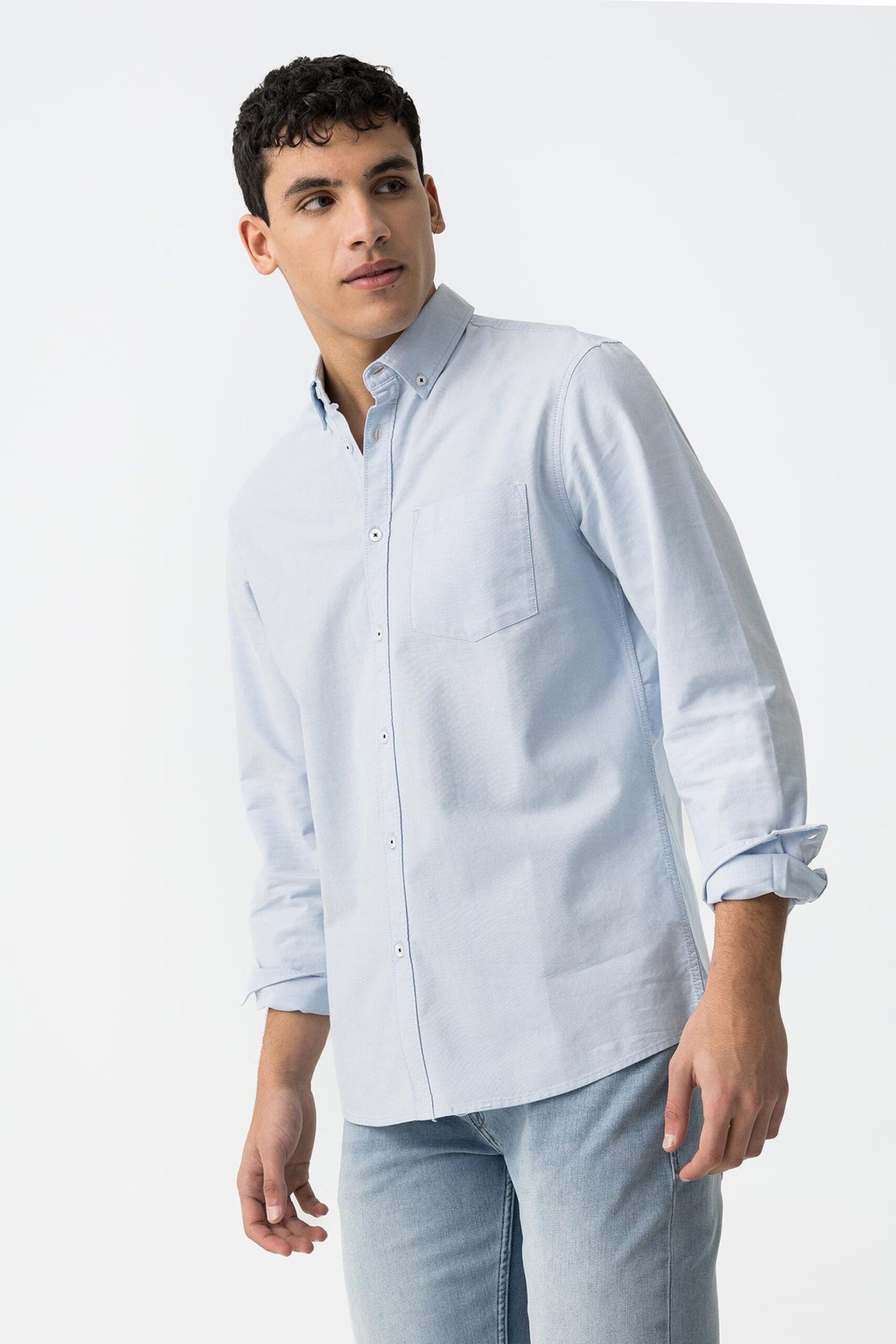 Camisa TOMMY celeste - Imagen 2