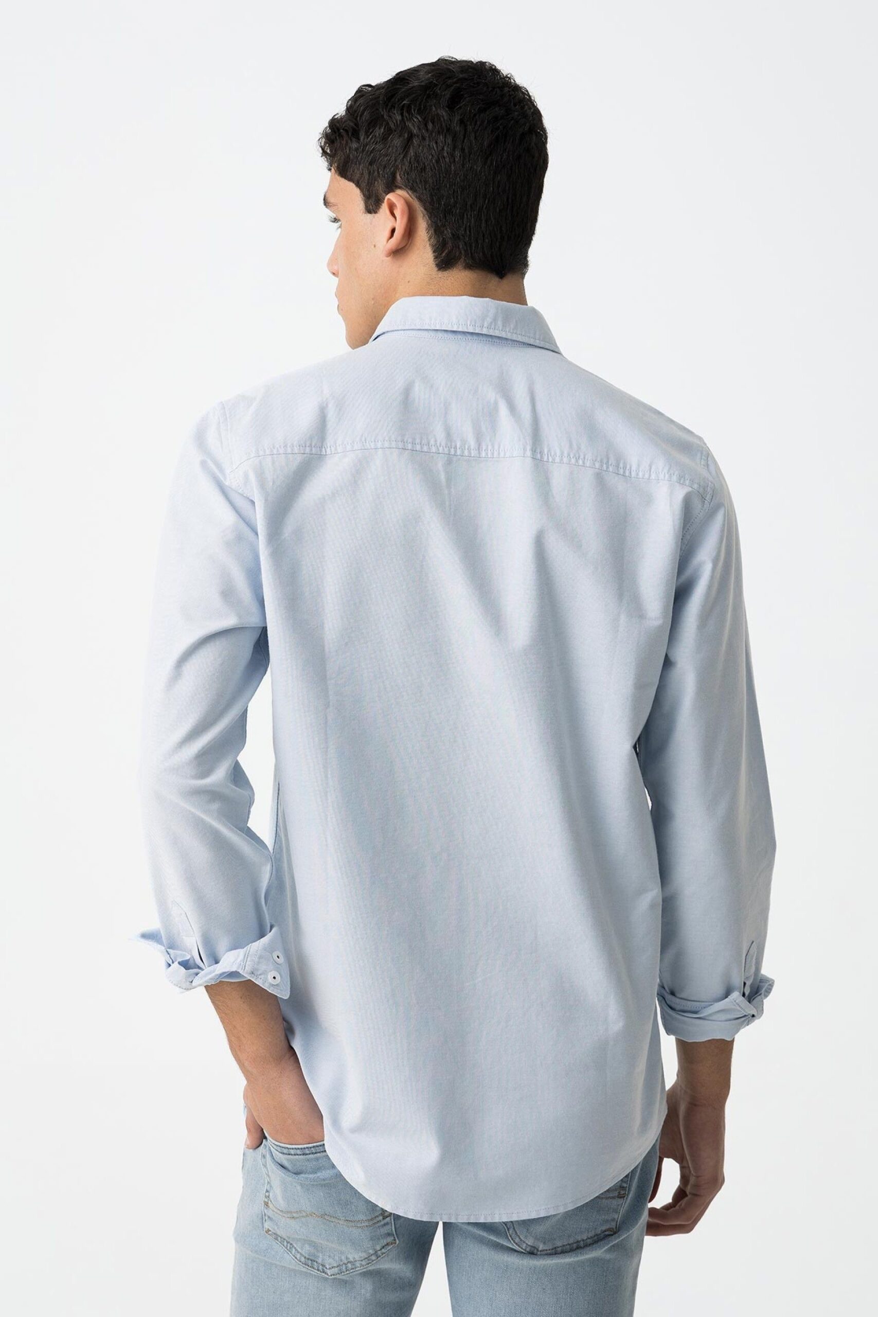 Camisa TOMMY celeste - Imagen 5