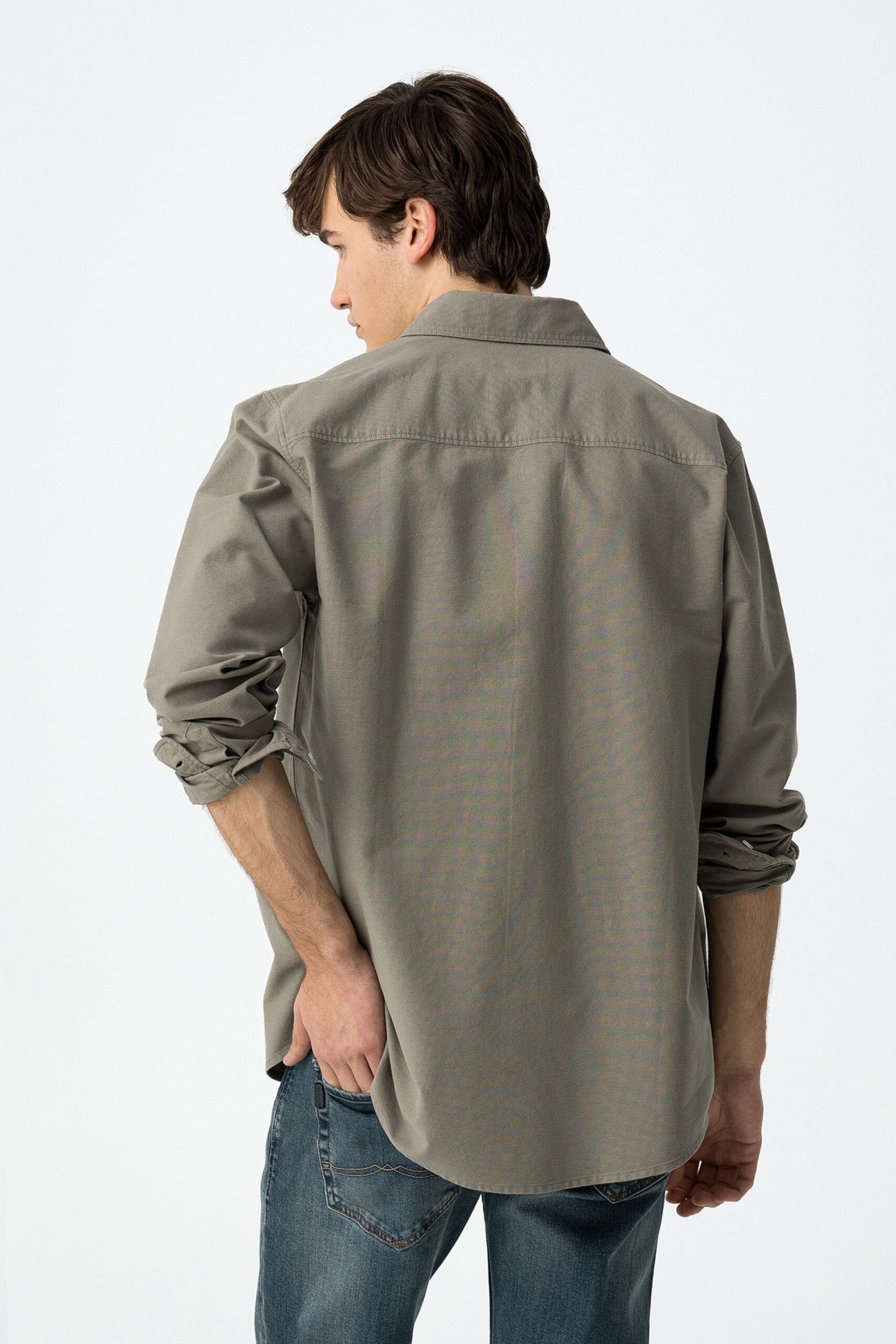 Camisa TOMMY verde - Imagen 4