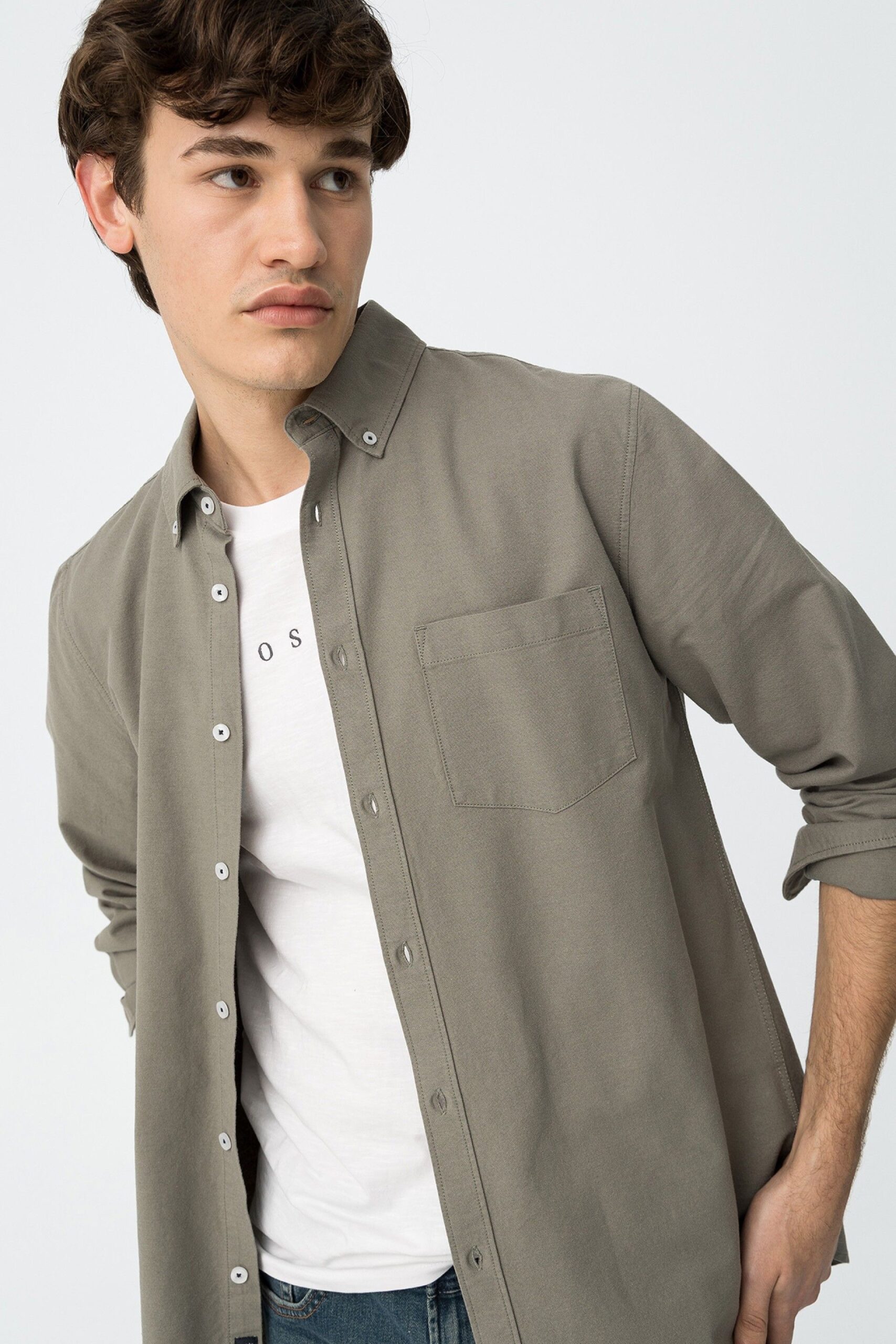 Camisa TOMMY verde - Imagen 2