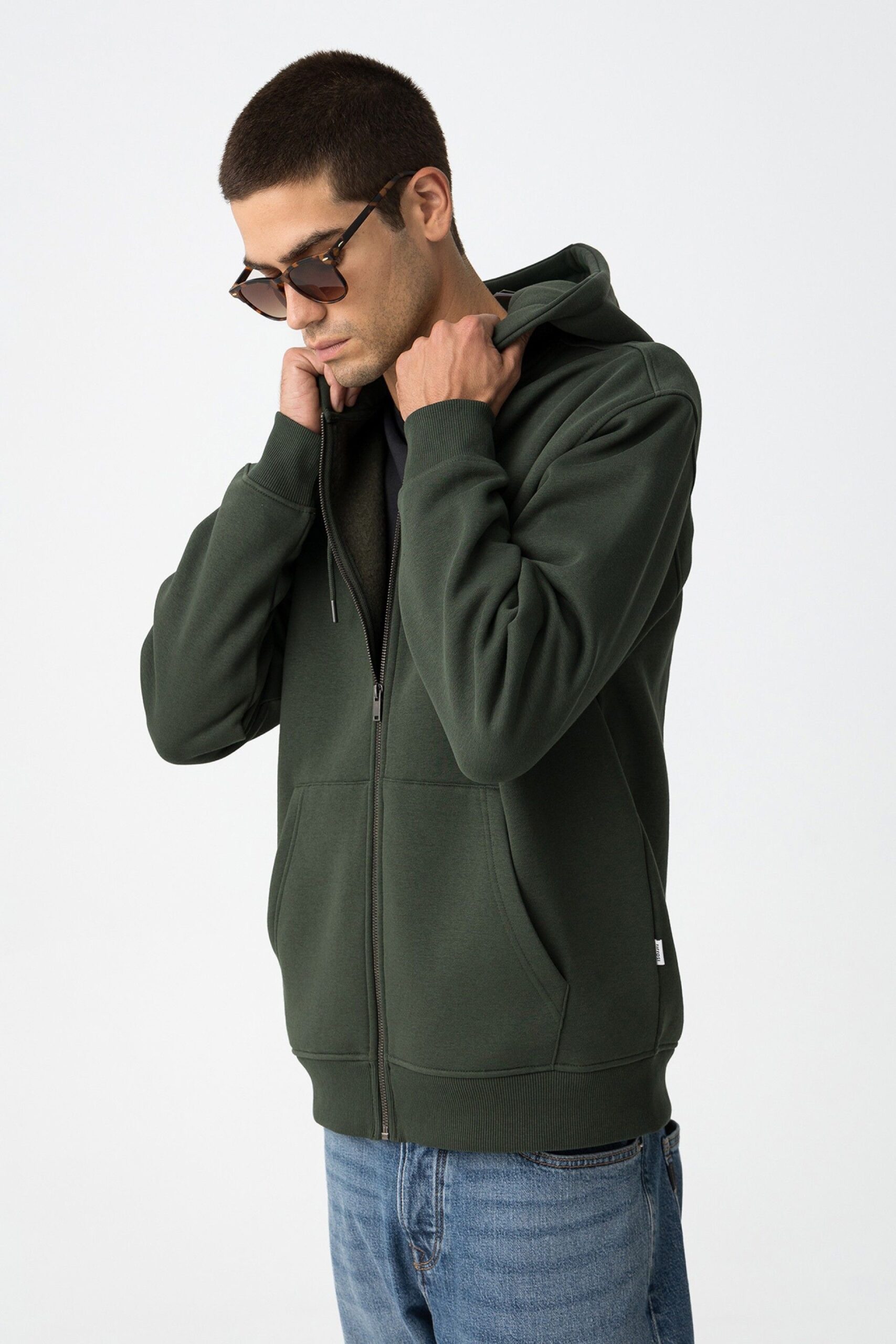 Sudadera JAMES verde - Imagen 2