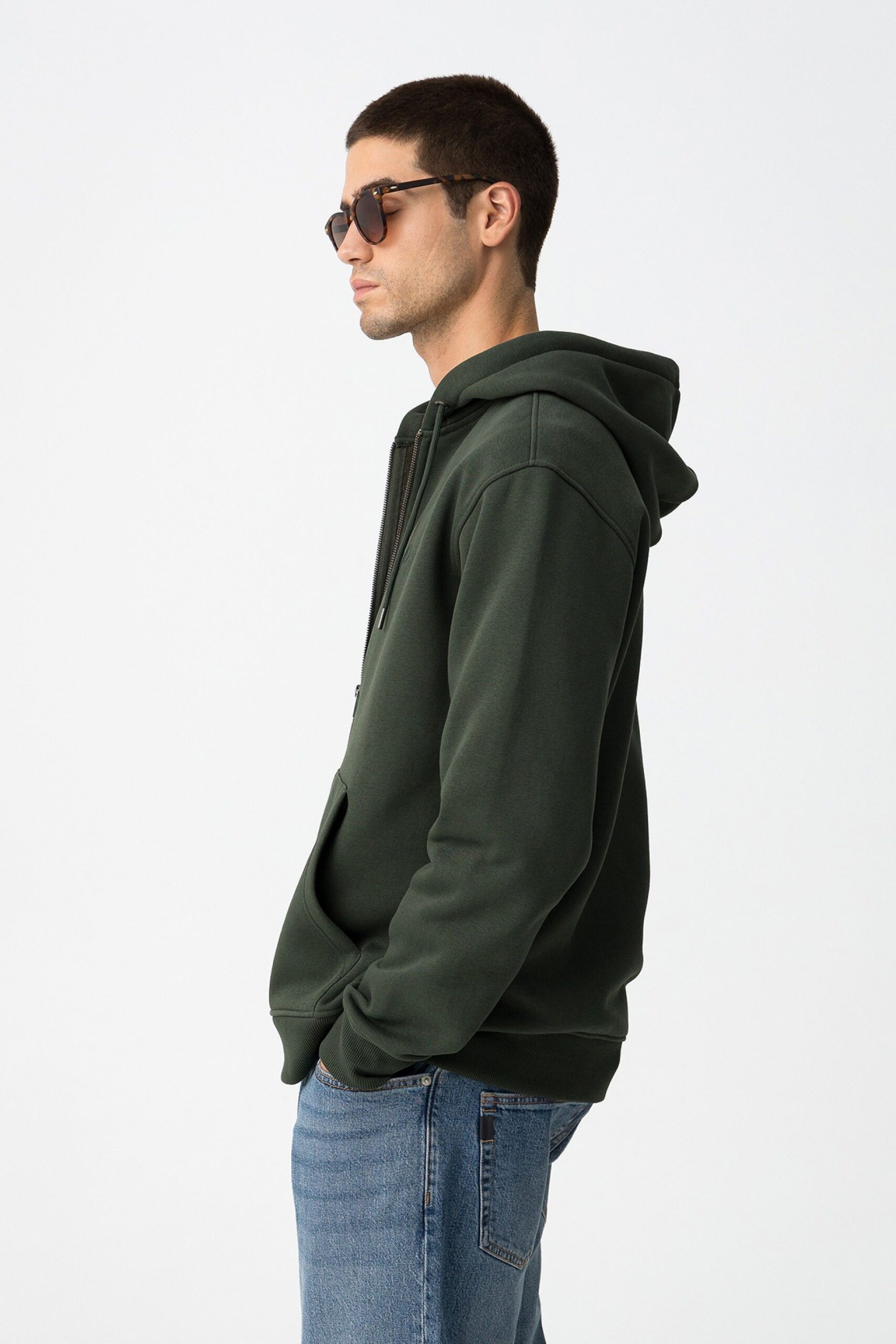 Sudadera JAMES verde - Imagen 4