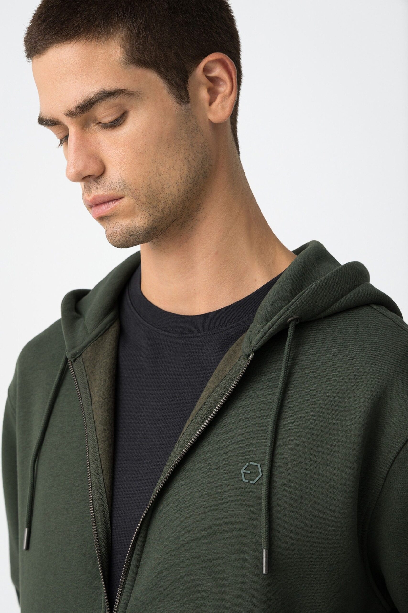 Sudadera JAMES verde - Imagen 3