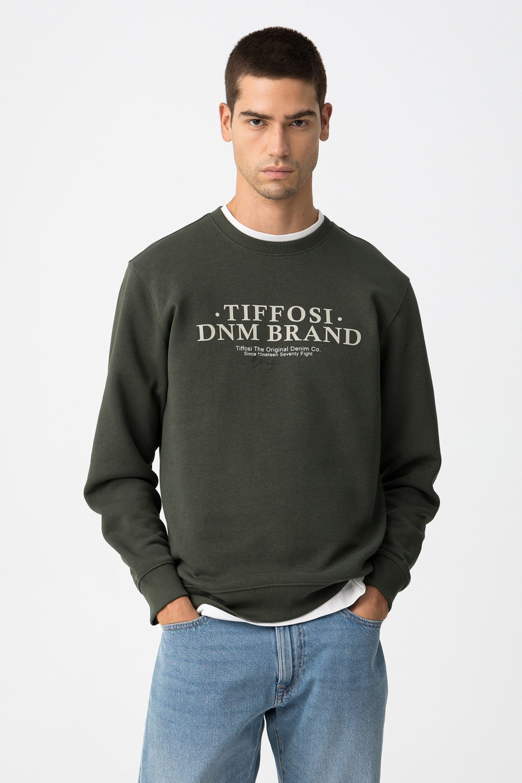 Sudadera WALDO verde botella