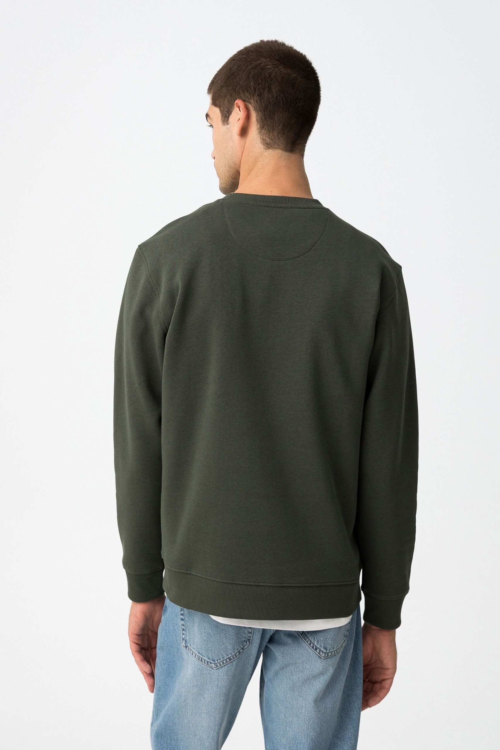 Sudadera WALDO verde botella - Imagen 4