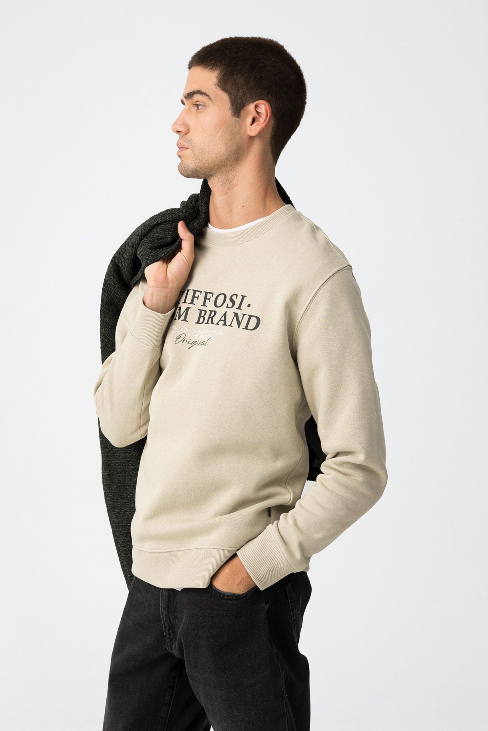 Sudadera WALDO beige - Imagen 3