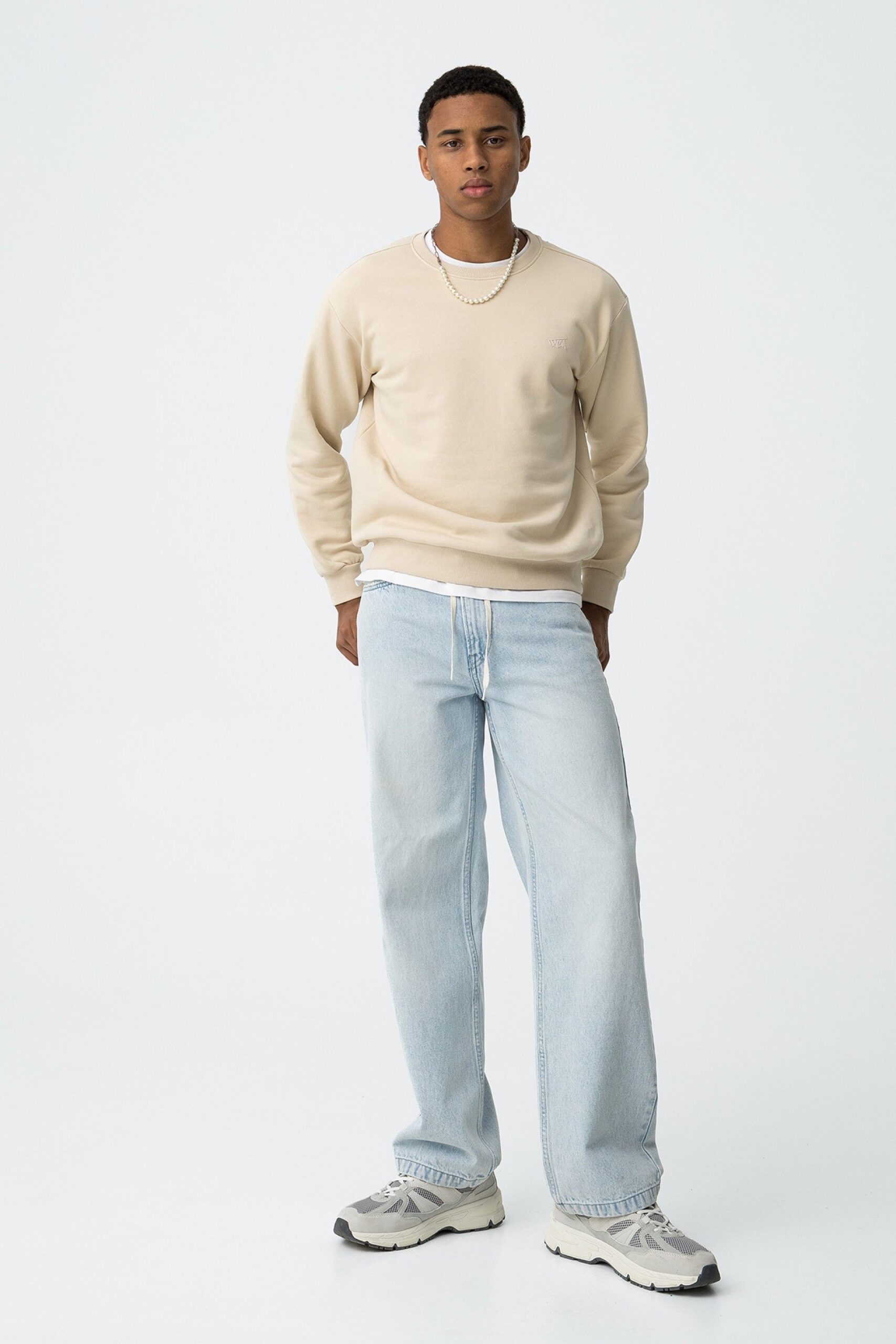 Sudadera JAVIER beige - Imagen 2