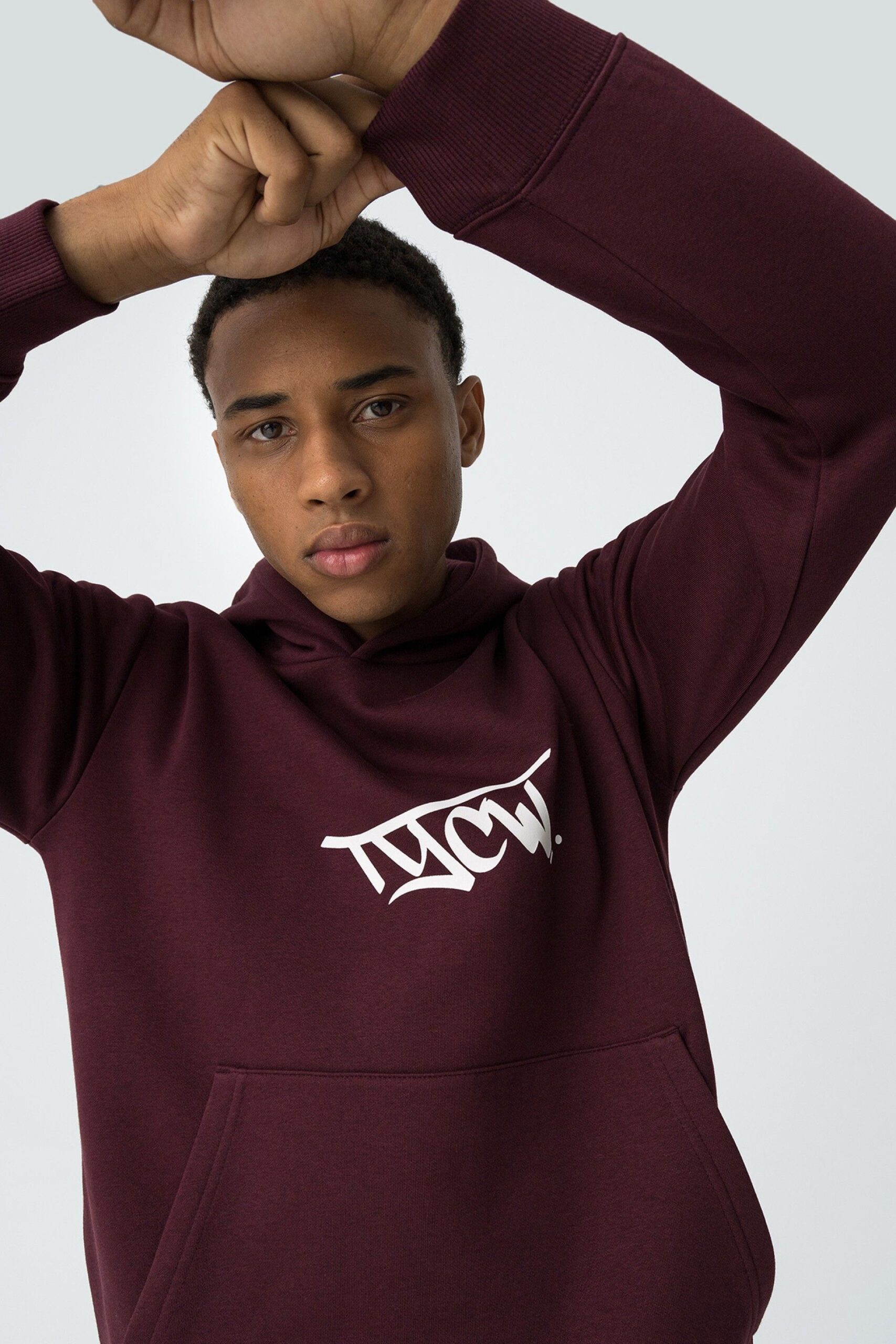 Sudadera ALBERT granate - Imagen 3