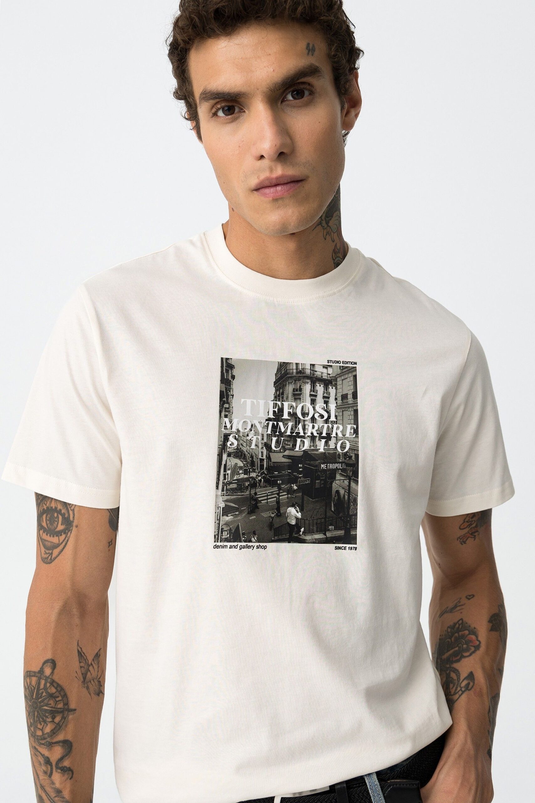 Camiseta ADLER beige - Imagen 2