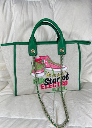 Bolso Zapas verde