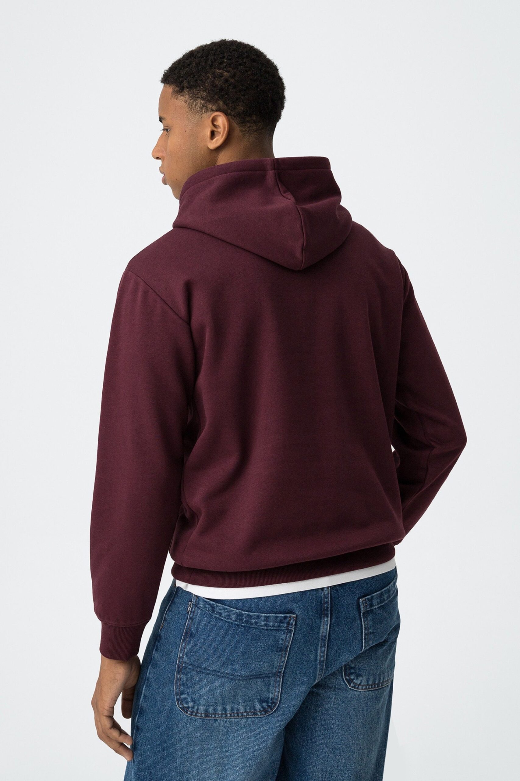 Sudadera ALBERT granate - Imagen 4