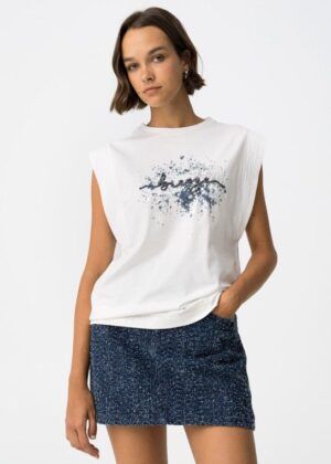 Camiseta Indigo Blanco