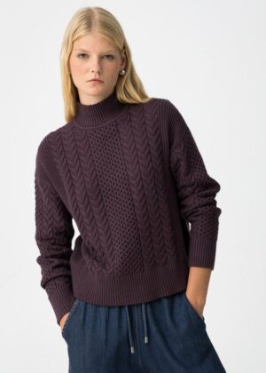 Jersey Edwina berenjena