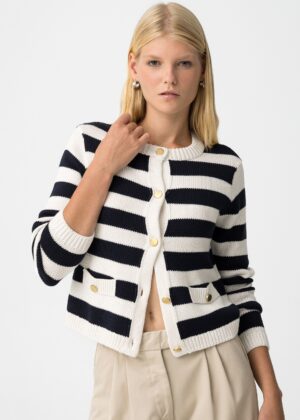 Cardigan Requiem Rayas