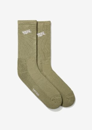 Calcetines JAVI verde hoja