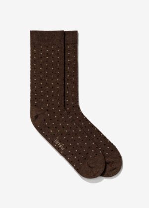 Calcetines ZION marron lunaritos