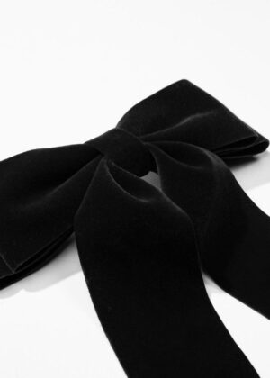 LAZO TERCIOPELO NEGRO