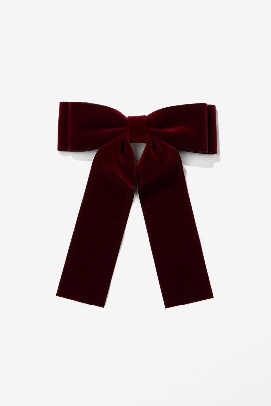 LAZO TERCIOPELO BURDEOS