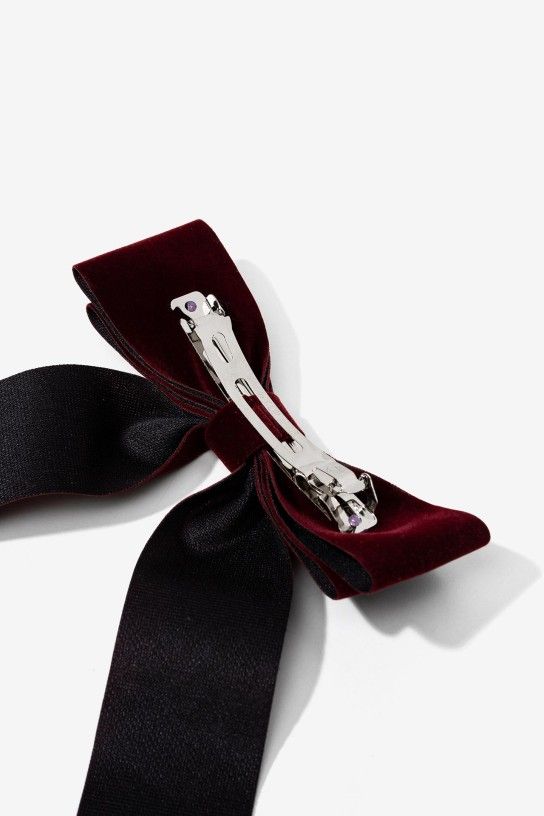 LAZO TERCIOPELO BURDEOS - Imagen 3