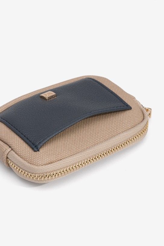 Monedero BICOLOR azul - Imagen 3