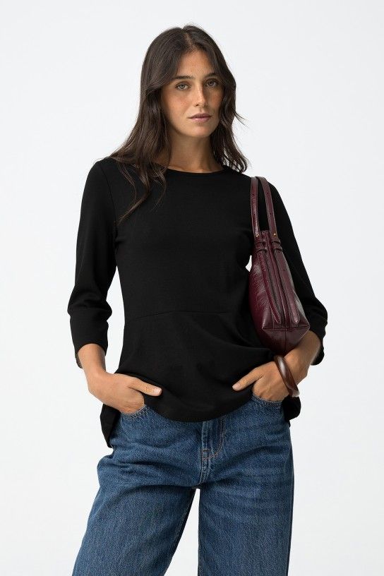 Camiseta Kelly negra