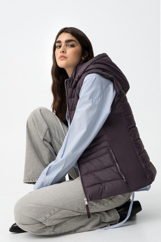 Chaleco Eve Berenjena - Imagen 2