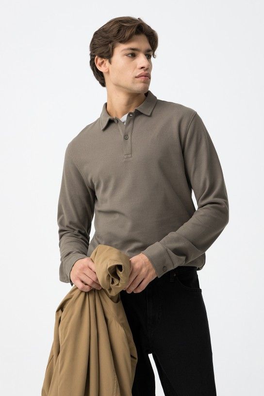 Polo Lamar taupe - Imagen 3