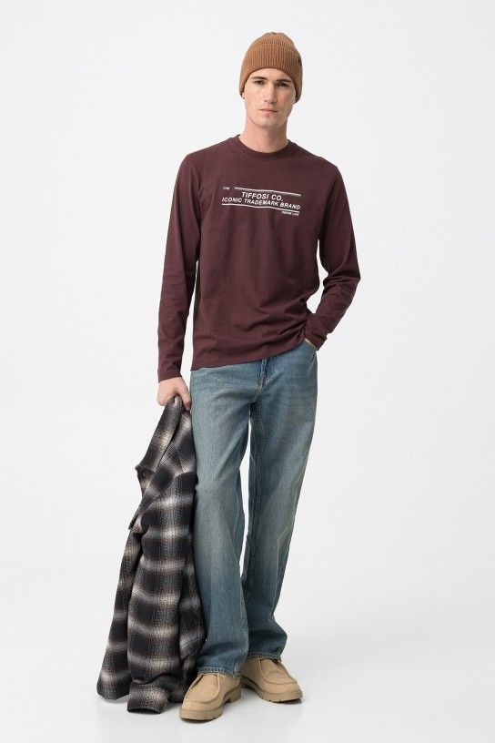 Camiseta Valdec Burdeos - Imagen 2