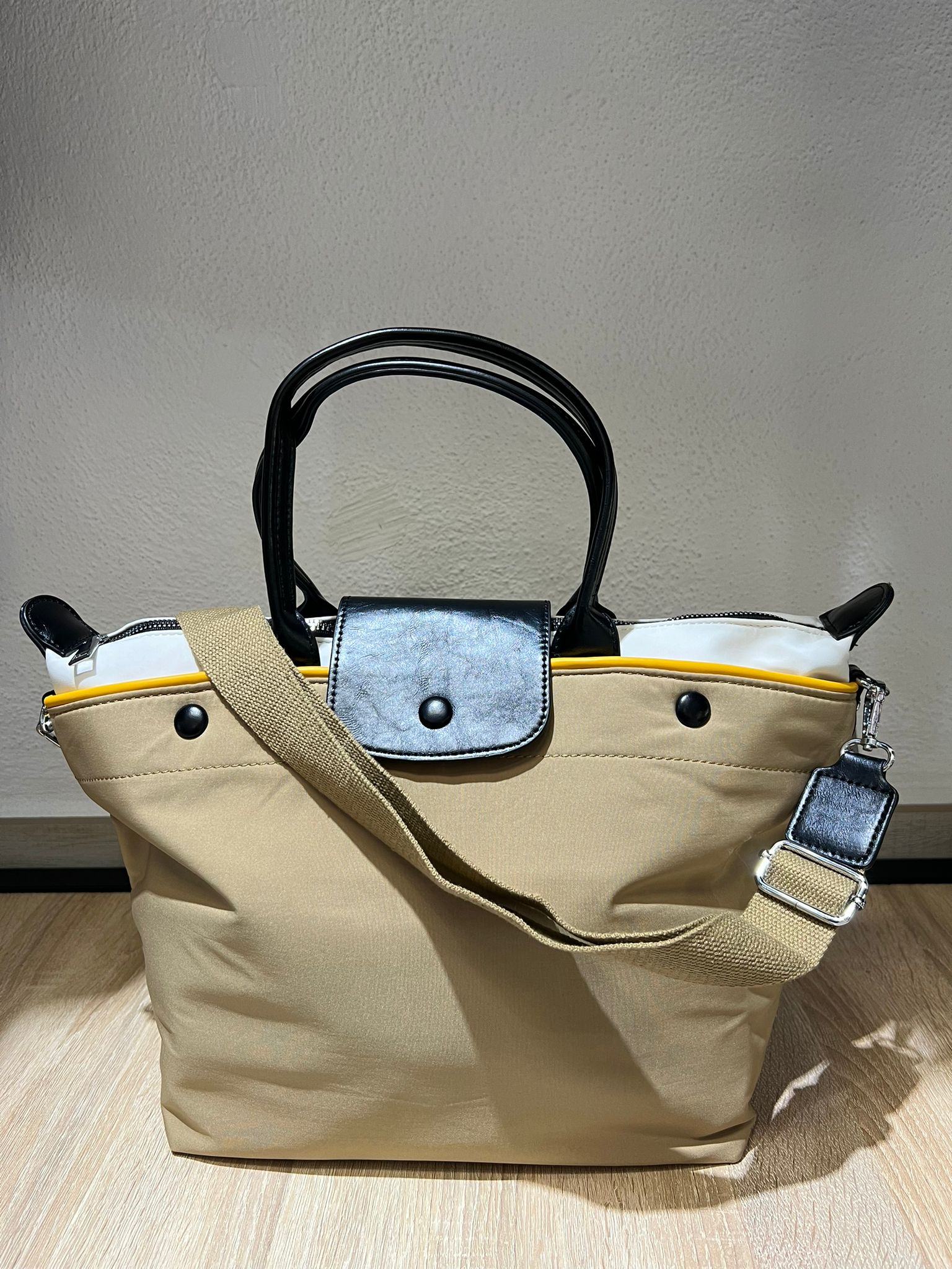 Bolso shopper MADRID camel