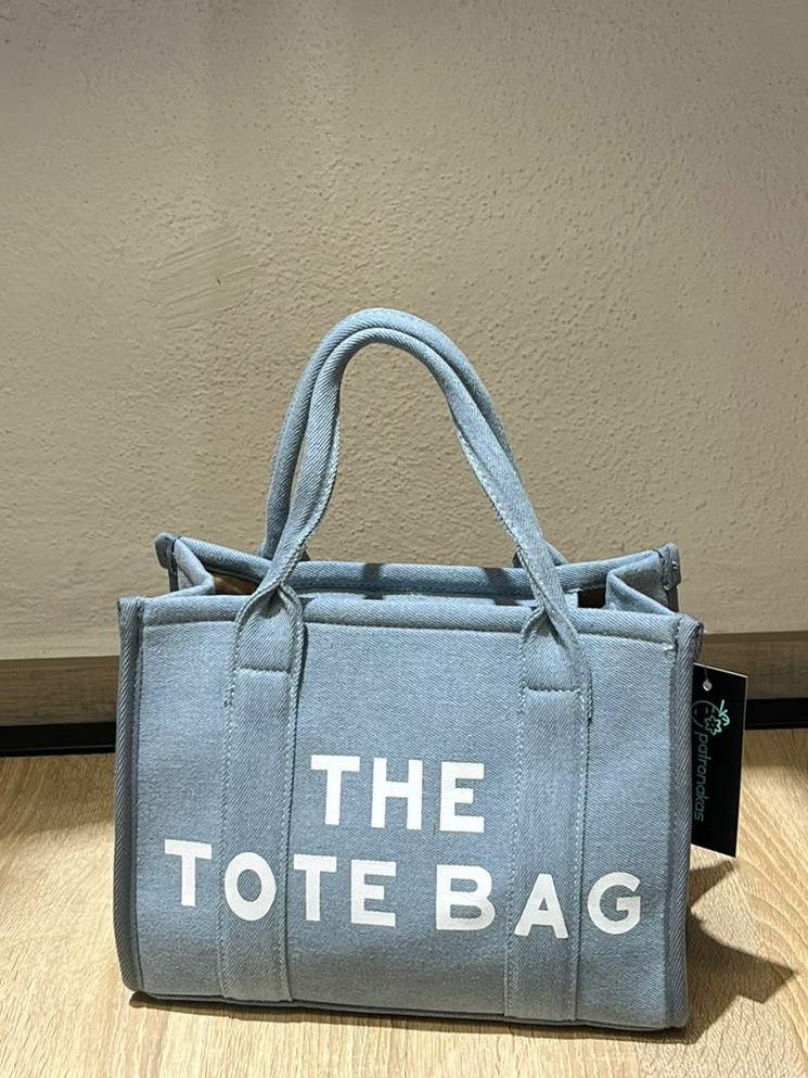 Bolso TOTE celeste