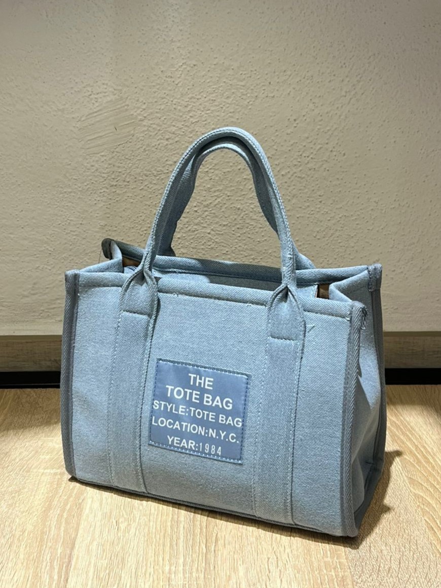 Bolso TOTE celeste - Imagen 4