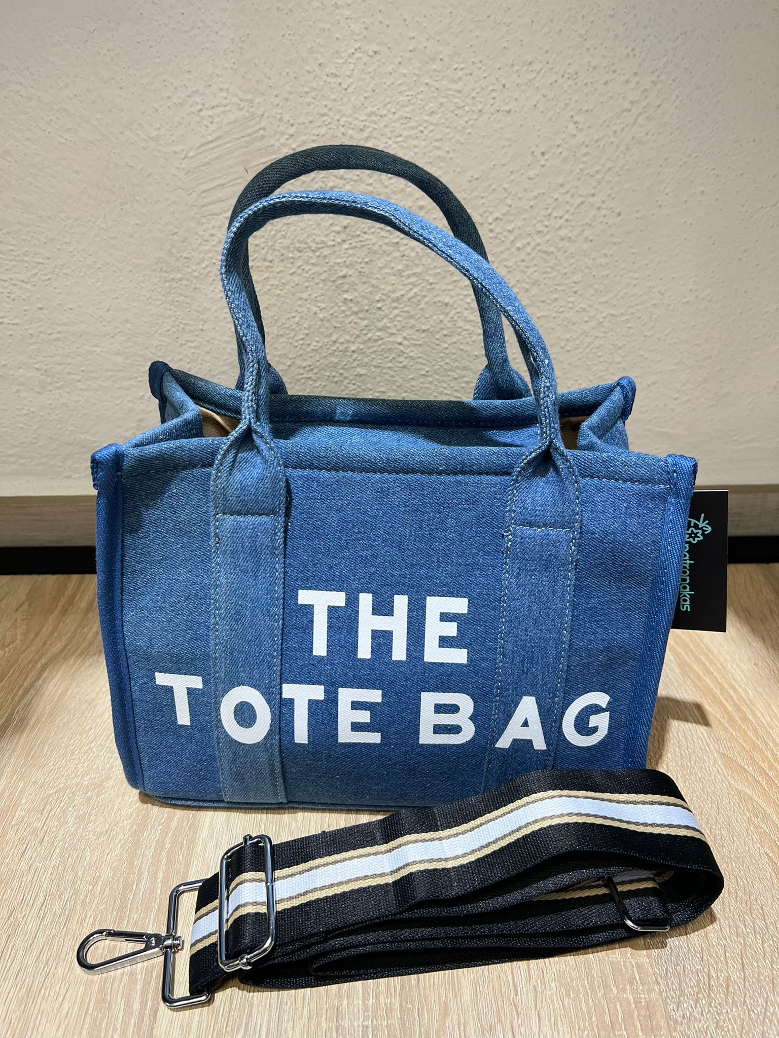 Bolso TOTE azul - Imagen 5