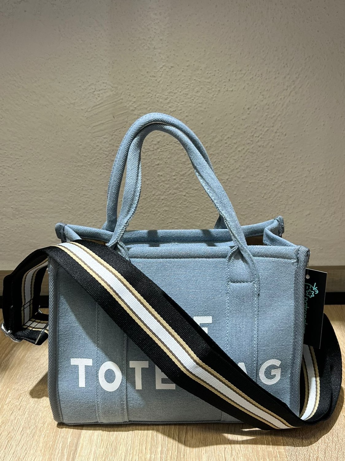 Bolso TOTE celeste - Imagen 3