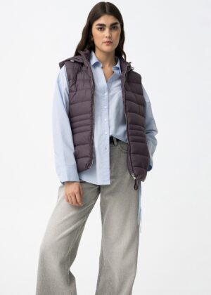 Chaleco Eve Berenjena