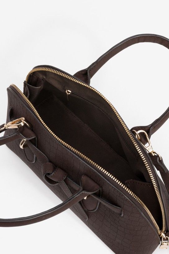Bolso NUDO chocolate - Imagen 6