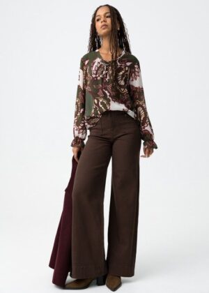 JEAN SARAH_7 Denim chocolate