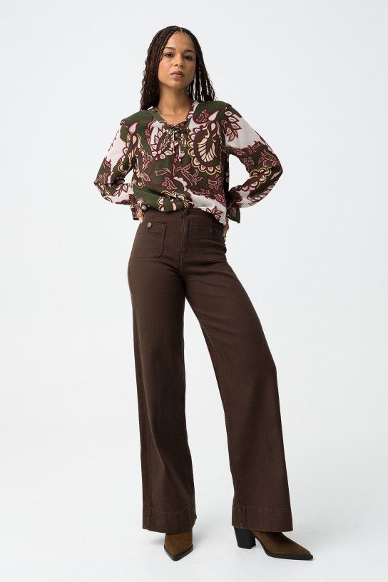 Vaquero Sarah Chocolate - Imagen 2