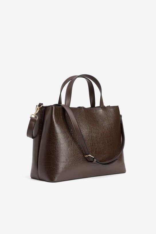 Bolso DIANA COCO chocolate - Imagen 2