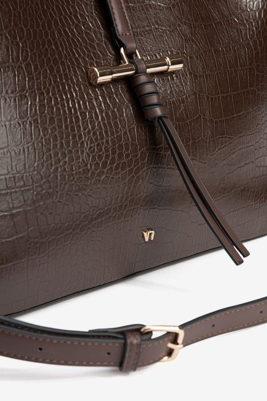 Bolso DIANA COCO chocolate - Imagen 3