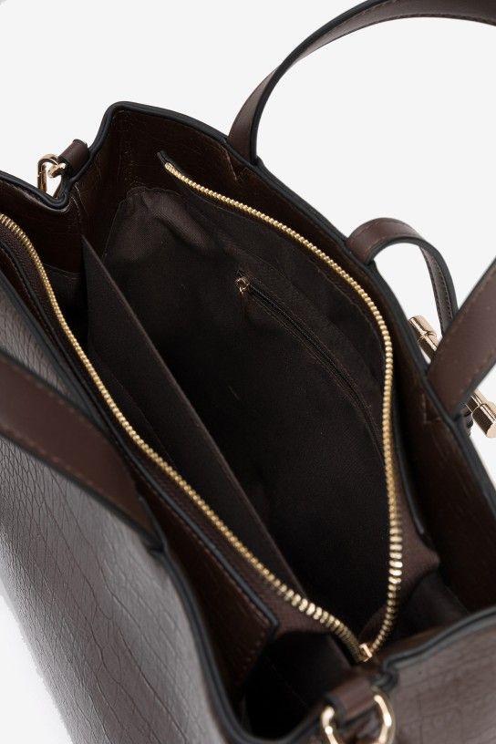 Bolso DIANA COCO chocolate - Imagen 4