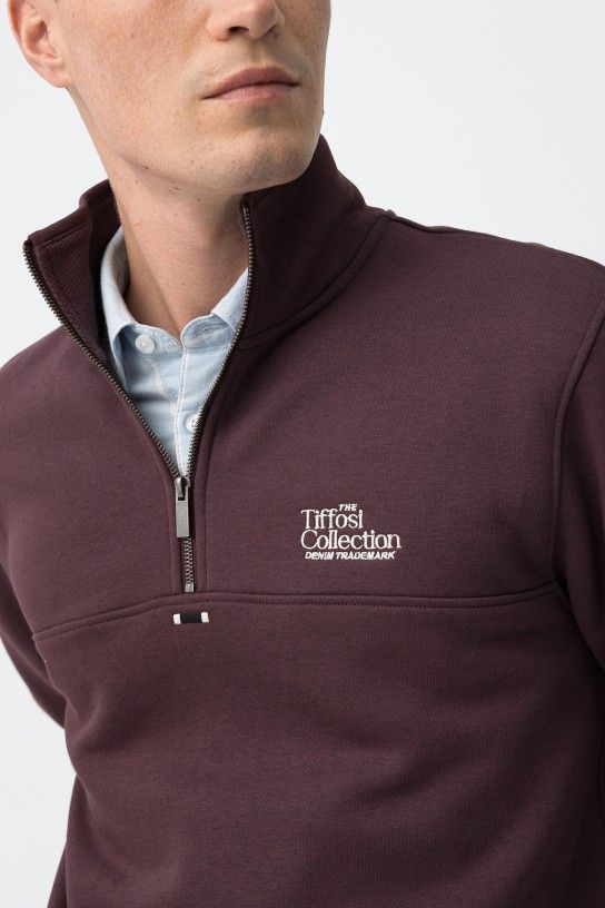 Sudadera Vince burdeos - Imagen 2