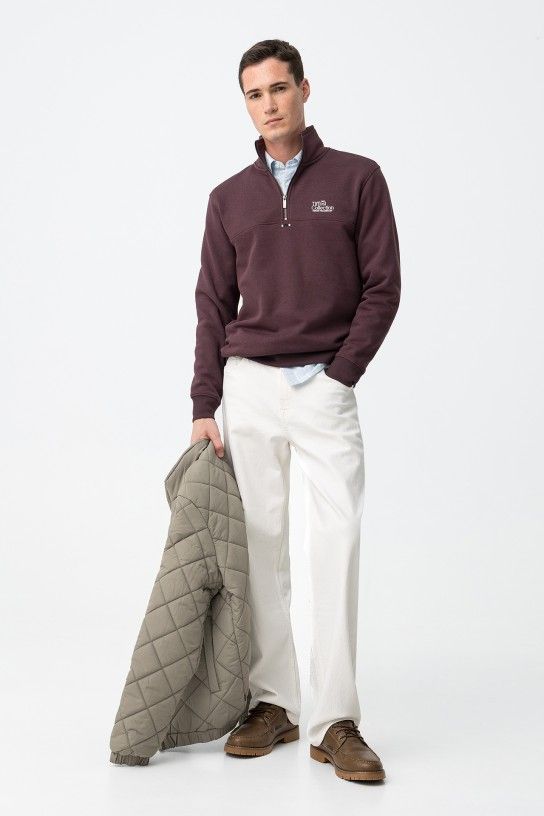 Sudadera Vince burdeos - Imagen 3