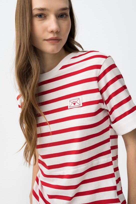 Camiseta Amora rayas - Imagen 4