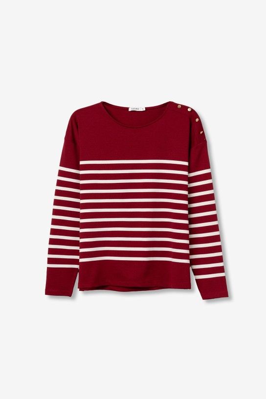 Camiseta jersey Venice_4 rojo - Imagen 6